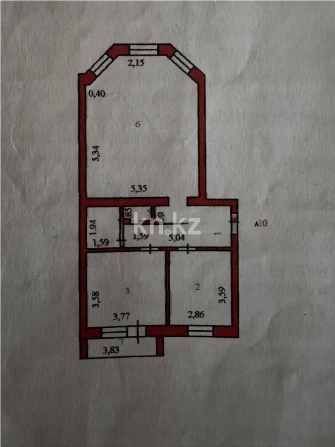 Продажа 2-комнатной квартиры, 72.5 м² в Астане - фото 6