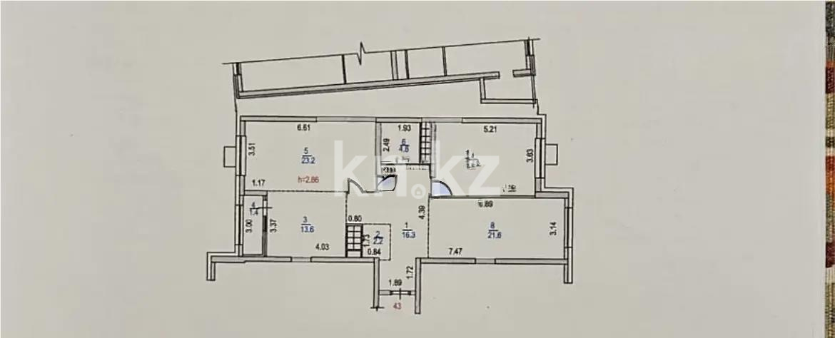 Продажа 3-комнатной квартиры, 102.3 м², ул. Сатпаева, дом  90/52 в Алматы - фото 3