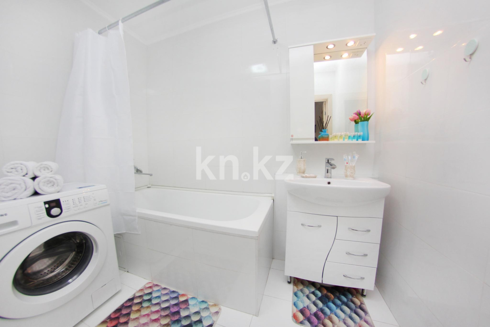 Аренда 2-комнатной квартиры посуточно, 48 м², Каблукова, дом  38г - ул. Торайгырова в Алматы - фото 7