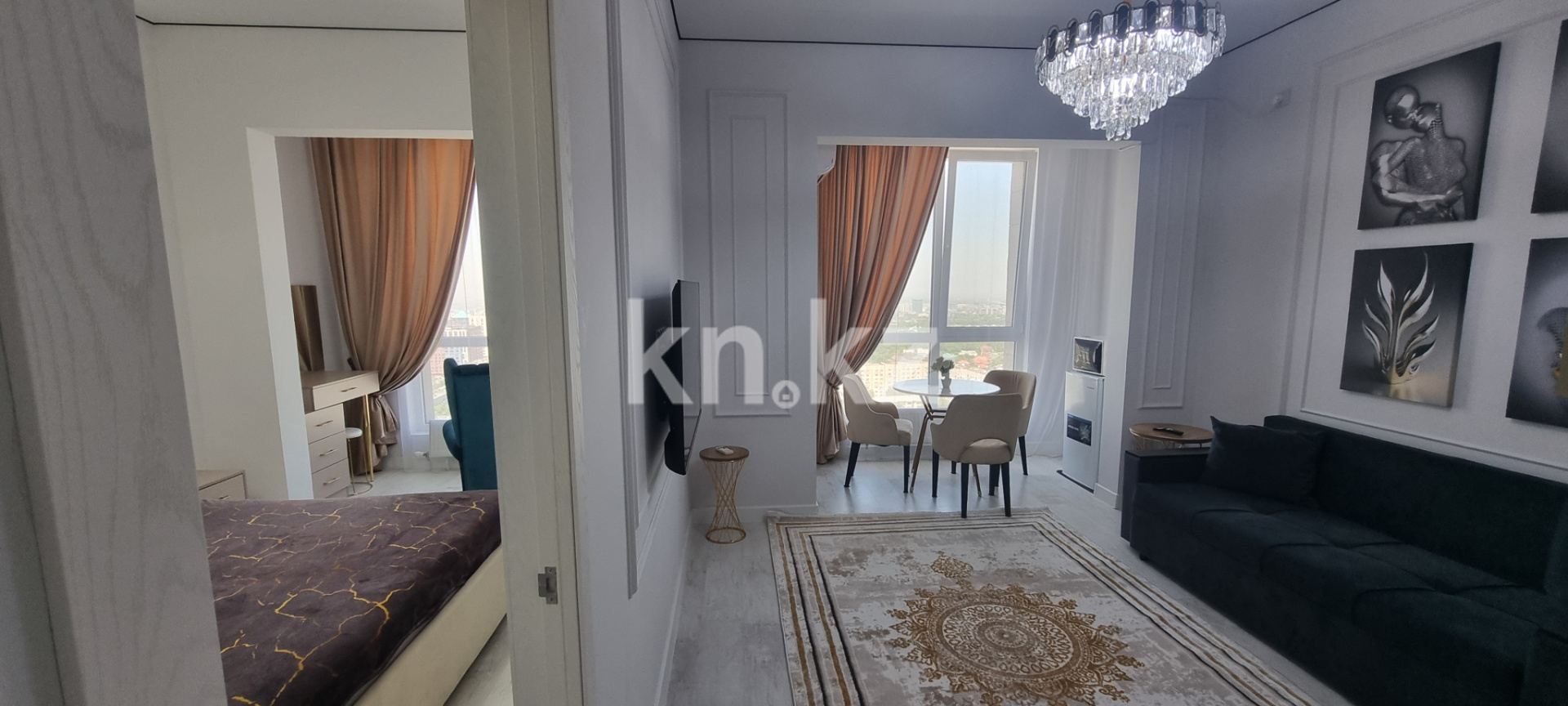 Аренда 2-комнатной квартиры посуточно, 50 м², Гагарина, дом  310 - пер. Дружбы в Алматы - фото 5