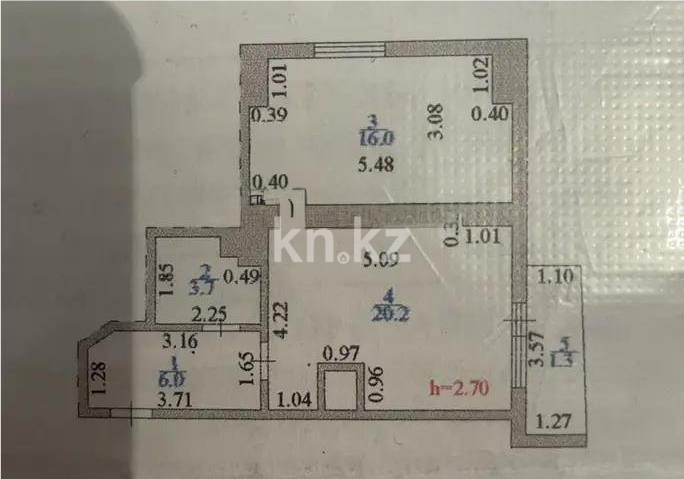 Продажа 2-комнатной квартиры, 48 м² в Астане - фото 7