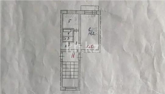 Продажа 1-комнатной квартиры, 30 м² в Абае