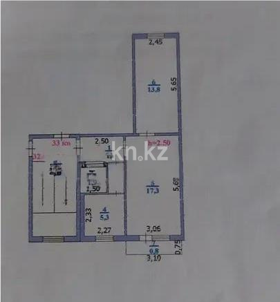 Продажа 2-комнатной квартиры, 44 м² в Темиртау - фото 6