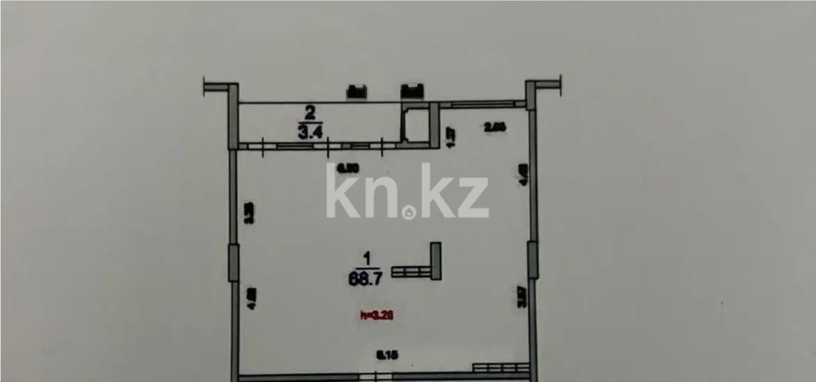 Продажа 2-комнатной квартиры, 70 м² в Алматы