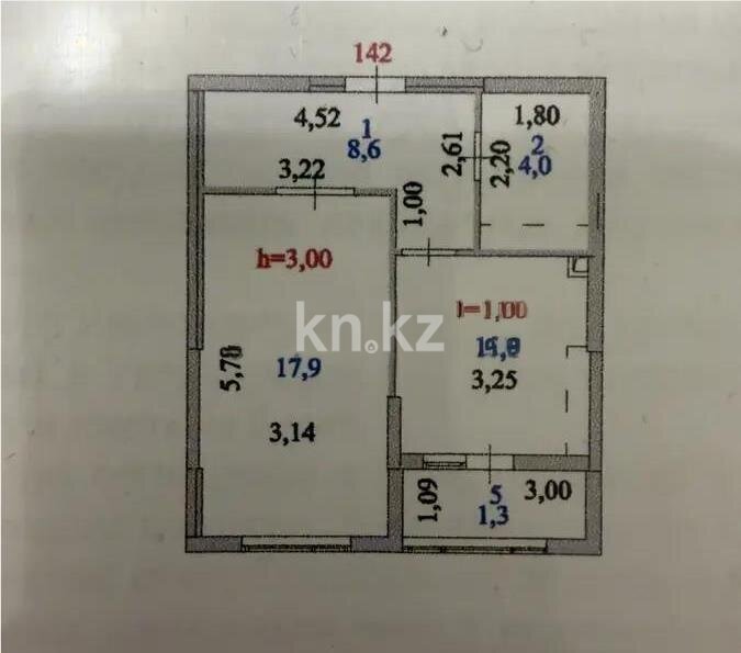 Продажа 1-комнатной квартиры, 42 м² в Астане - фото 4