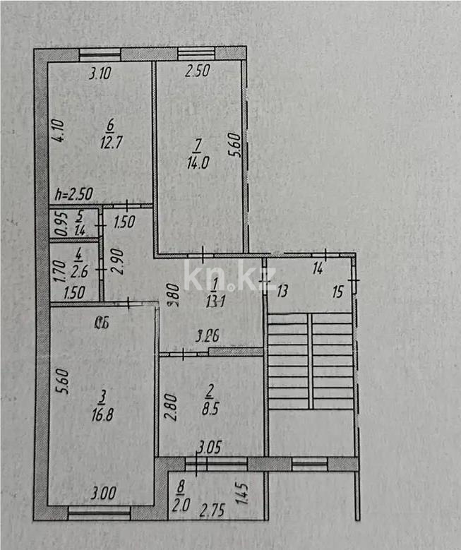 Продажа 3-комнатной квартиры, 71 м² в Темиртау - фото 7