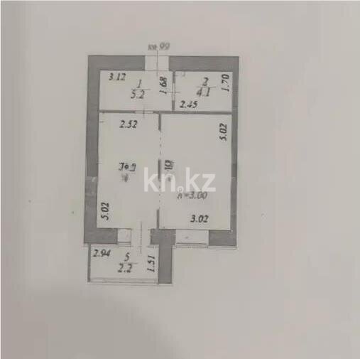 Продажа 1-комнатной квартиры, 40 м² в Астане - фото 3