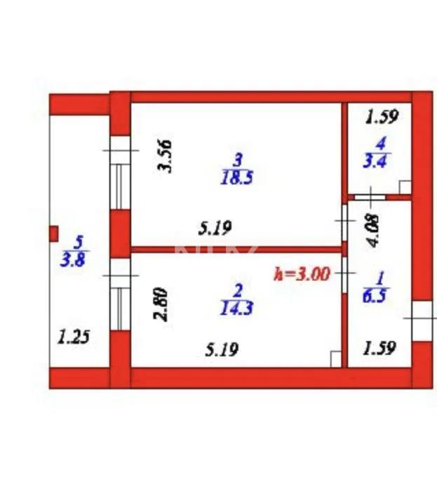 Продажа 1-комнатной квартиры, 46 м² в Астане - фото 4