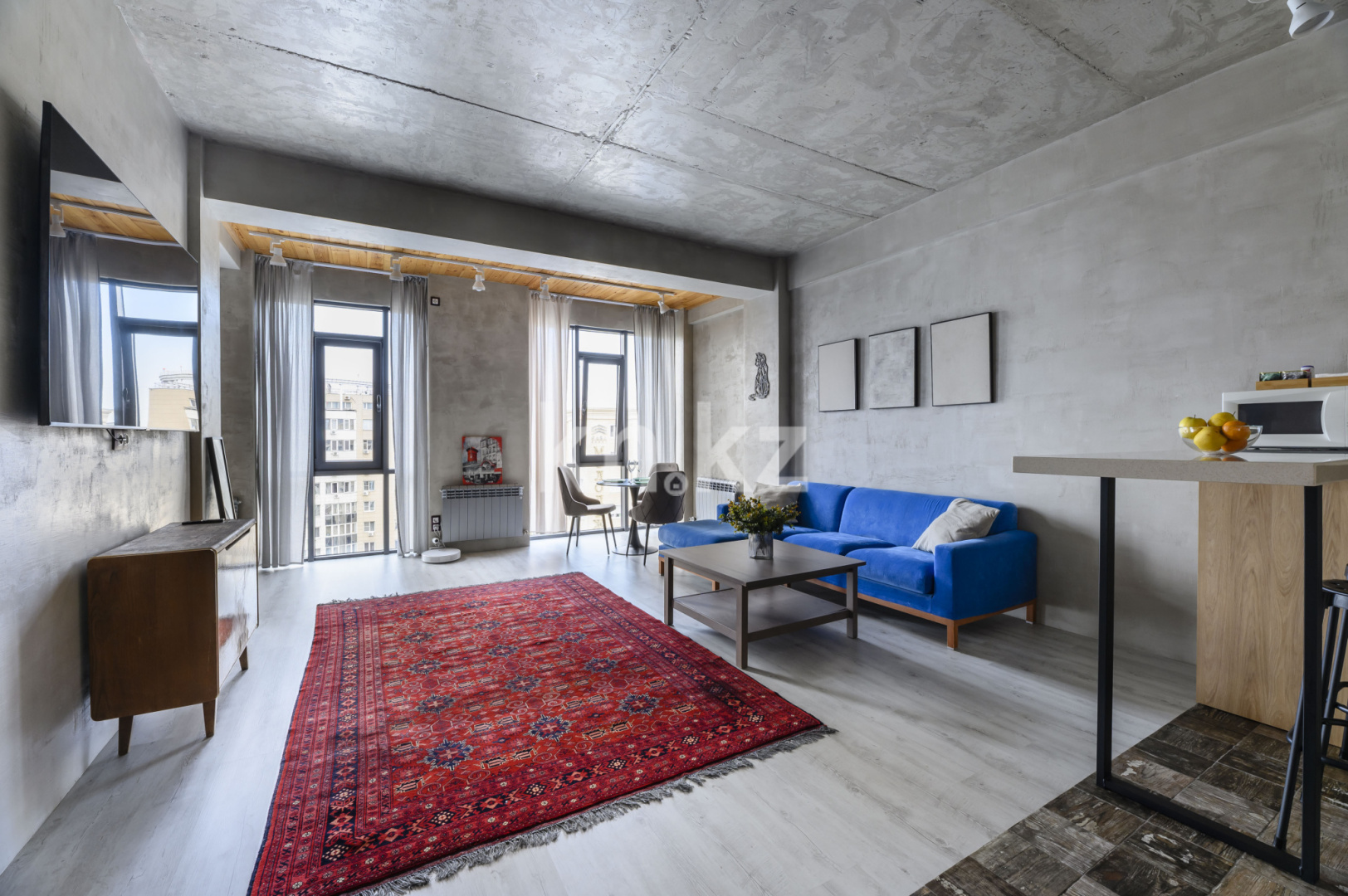 Аренда 2-комнатной квартиры посуточно, 55 м² в Алматы - фото 4