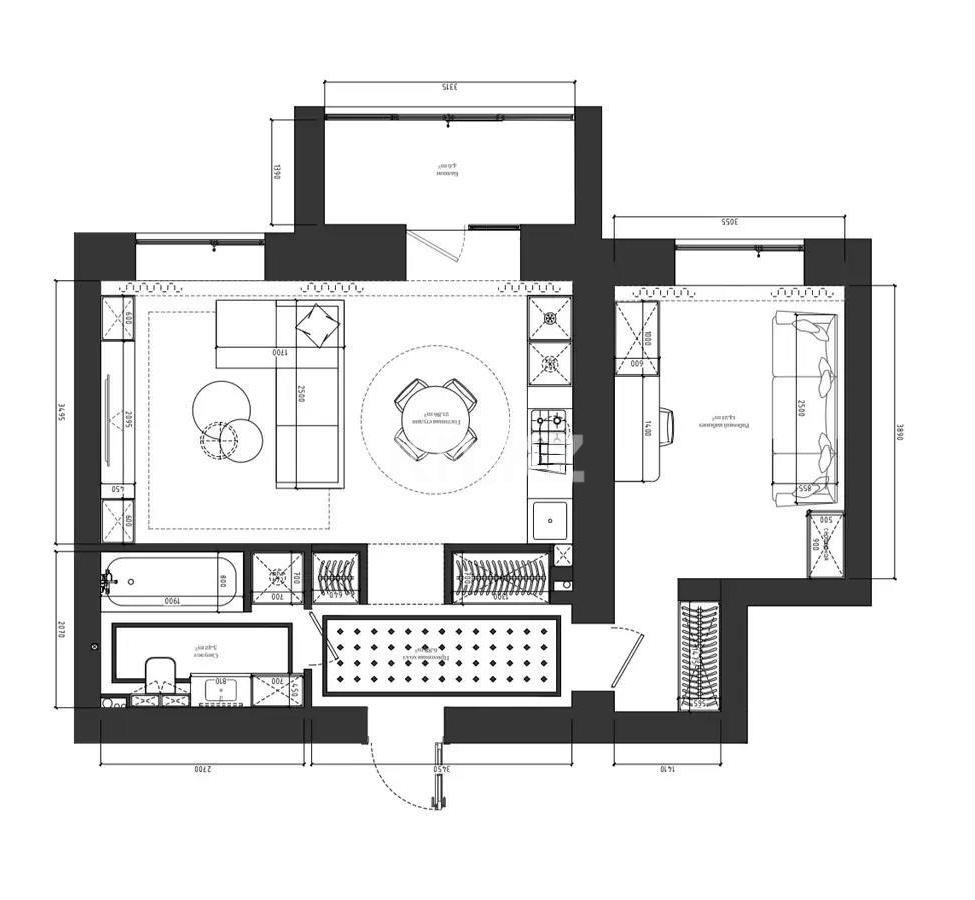 Продажа 2-комнатной квартиры, 50 м² в Астане