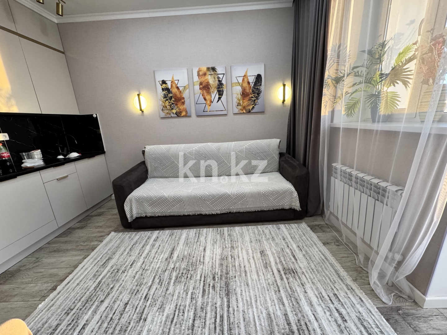 Аренда 1-комнатной квартиры посуточно, 23 м² в Астане