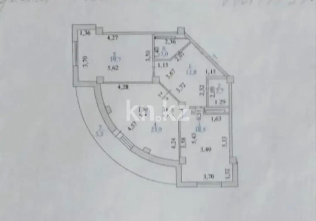 Продажа 2-комнатной квартиры, 87 м², ул. Кенесары, дом  70 в Астане - фото 7