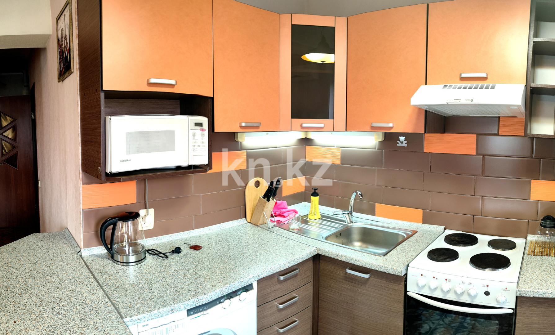 Аренда 1-комнатной квартиры посуточно, 50 м², мкр-н Самал-1, дом  31 - ул. Жолдасбекова в Алматы - фото 7