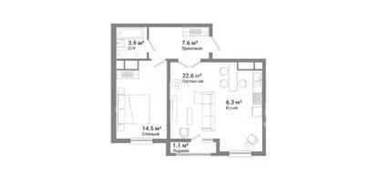 Продажа 2-комнатной квартиры, 56 м² в Алматы - фото 3