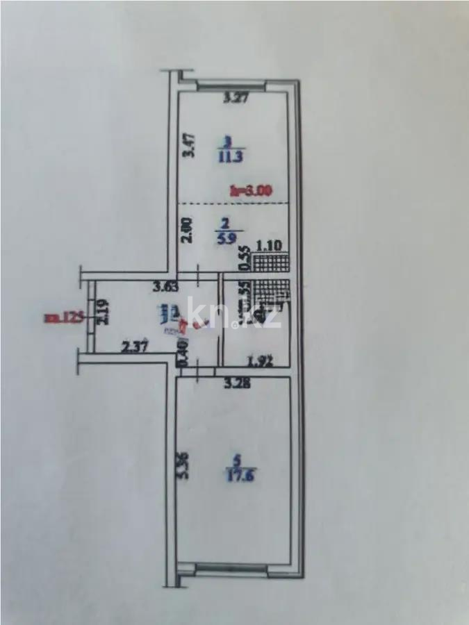 Продажа 2-комнатной квартиры, 47.4 м², пр. Райымбека, дом  174/2 в Алматы