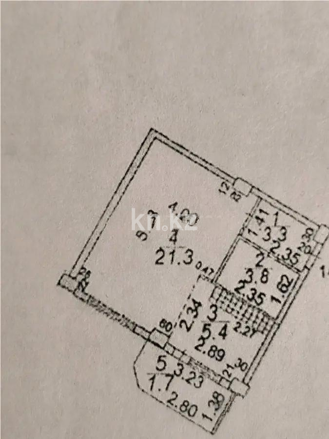 Продажа 1-комнатной квартиры, 35 м², ул. Ашимова, дом  24 в Караганде - фото 3