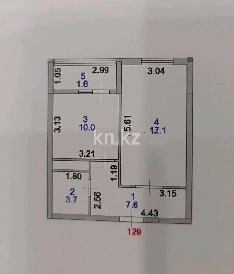 Продажа 1-комнатной квартиры, 40 м² в Астане - фото 4