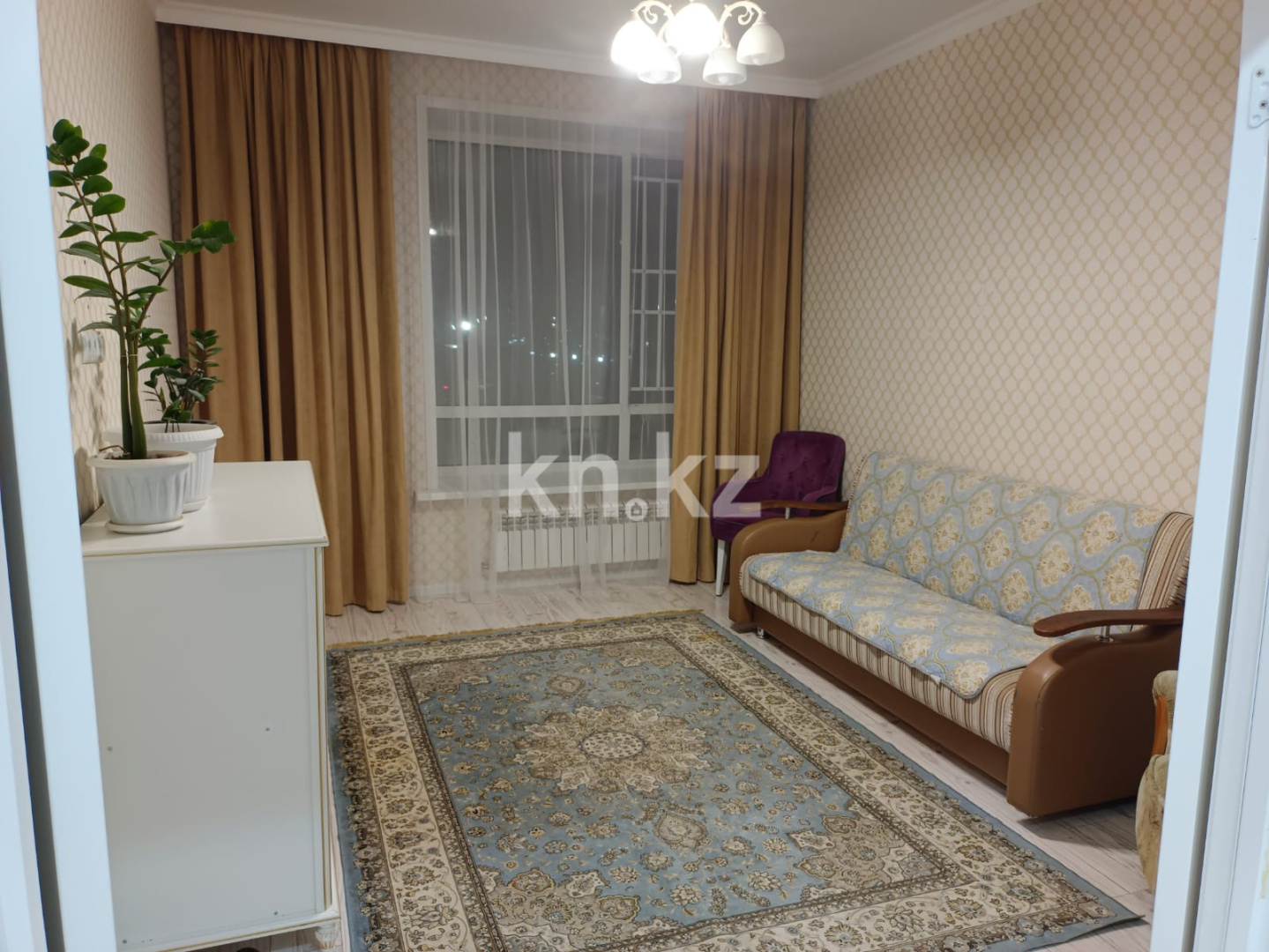 Аренда 1-комнатной квартиры посуточно, 44 м², ул. Айтматова, дом  40 - ул. Мухамедханова в Астане