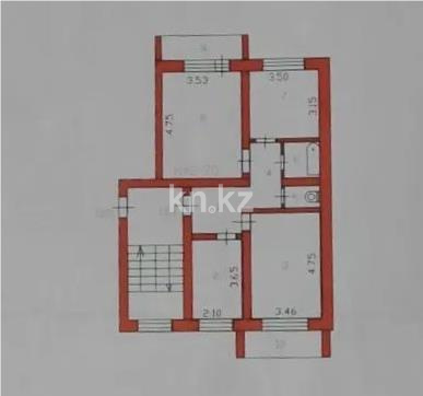 Продажа 3-комнатной квартиры, 68 м² в Абае