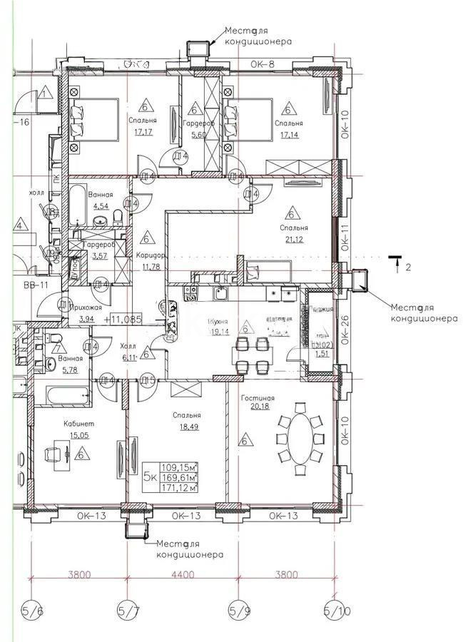 Продажа 6-комнатной квартиры, 170 м² в Астане - фото 5