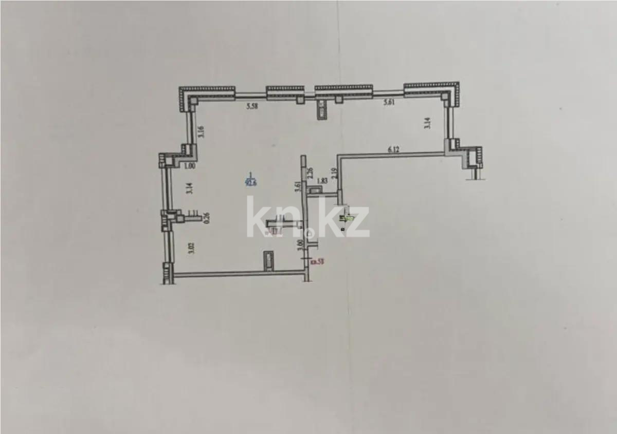 Продажа 3-комнатной квартиры, 92.6 м² в Алматы - фото 3