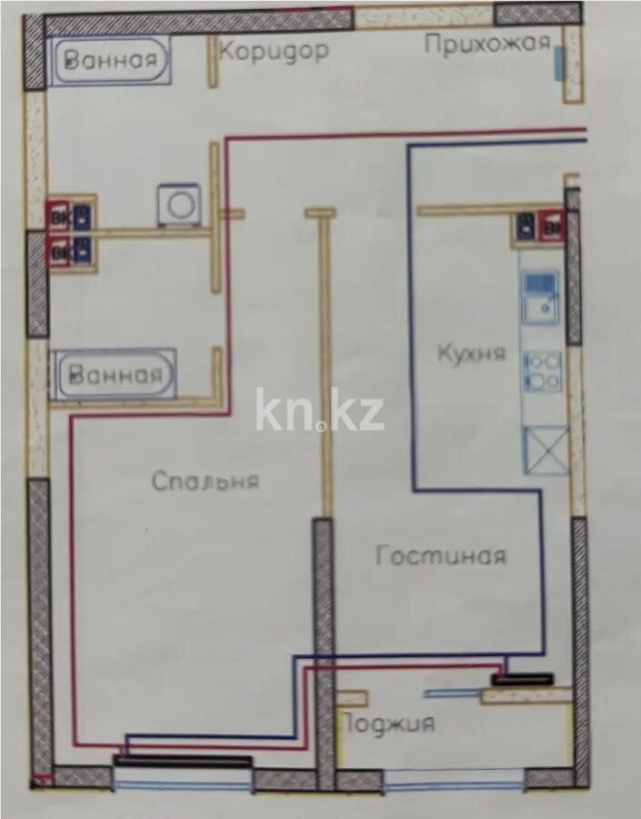 Продажа 2-комнатной квартиры, 70 м² в Алматы - фото 3