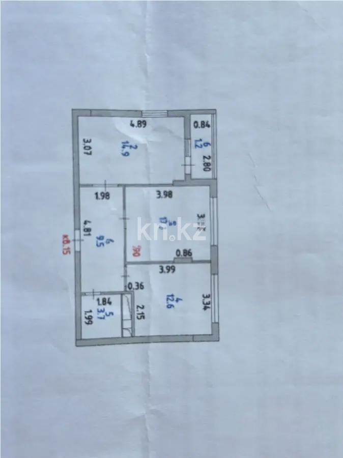 Продажа 2-комнатной квартиры, 55.7 м² в Астане - фото 7
