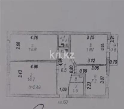 Продажа 3-комнатной квартиры, 60 м² в Астане - фото 6