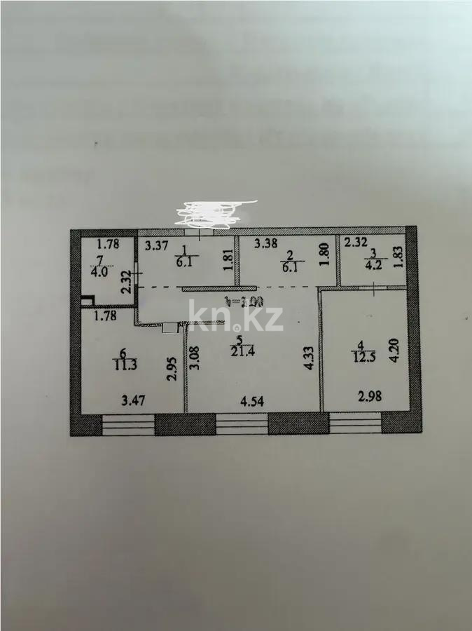Продажа 3-комнатной квартиры, 65.6 м² в Астане - фото 7