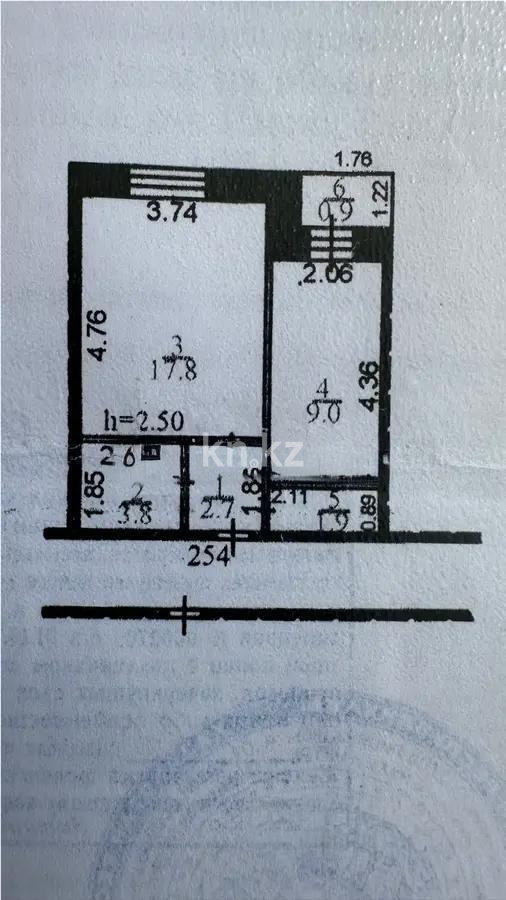 Продажа 1-комнатной квартиры, 36 м², пр. Бухар-жырау, дом  96 в Караганде - фото 5