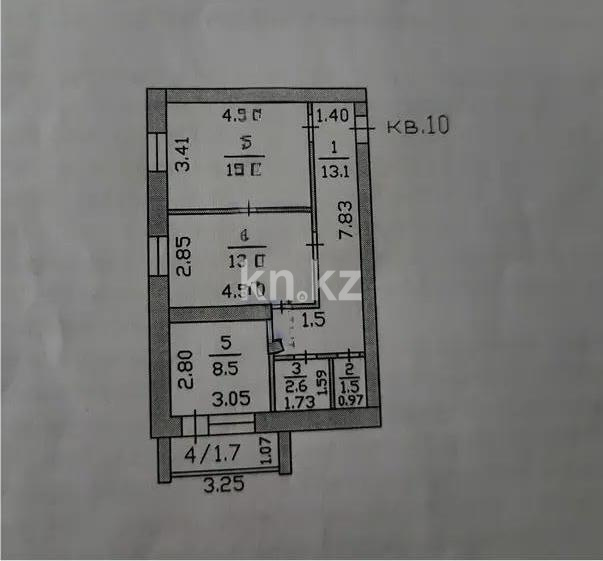 Продажа 2-комнатной квартиры, 58 м² в Астане - фото 5
