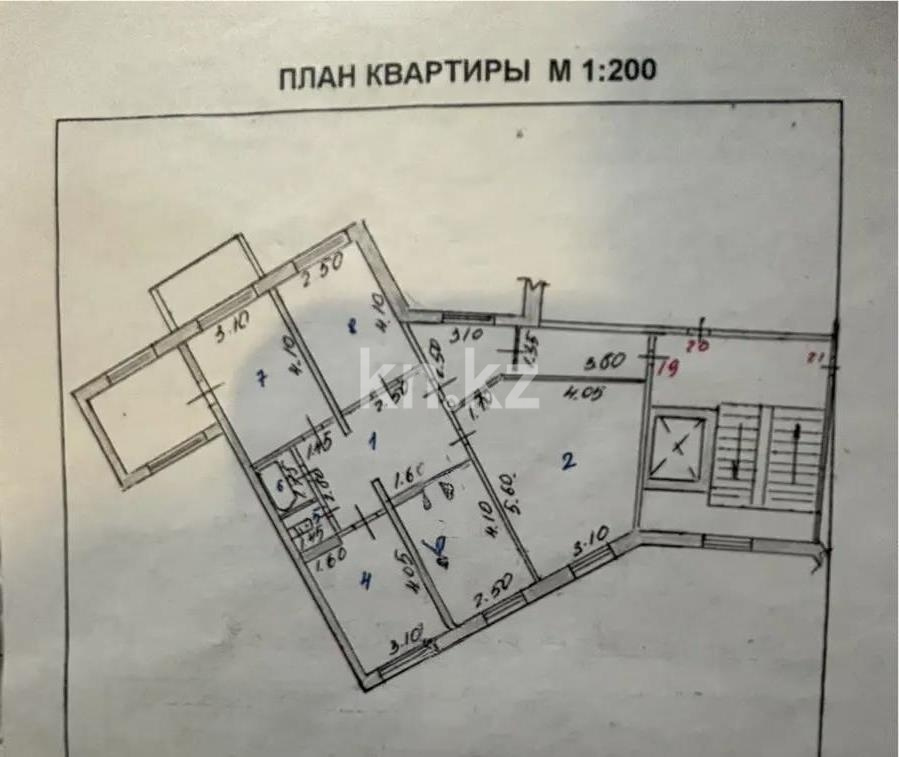 Продажа 4-комнатной квартиры, 90 м² в Темиртау - фото 9