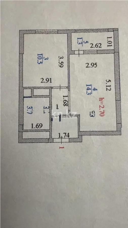 Продажа 1-комнатной квартиры, 35 м² в Астане - фото 5