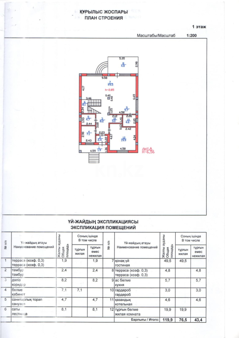 Продажа 6-комнатного дома, 239 м², ул. Басенова в Алматы - фото 13