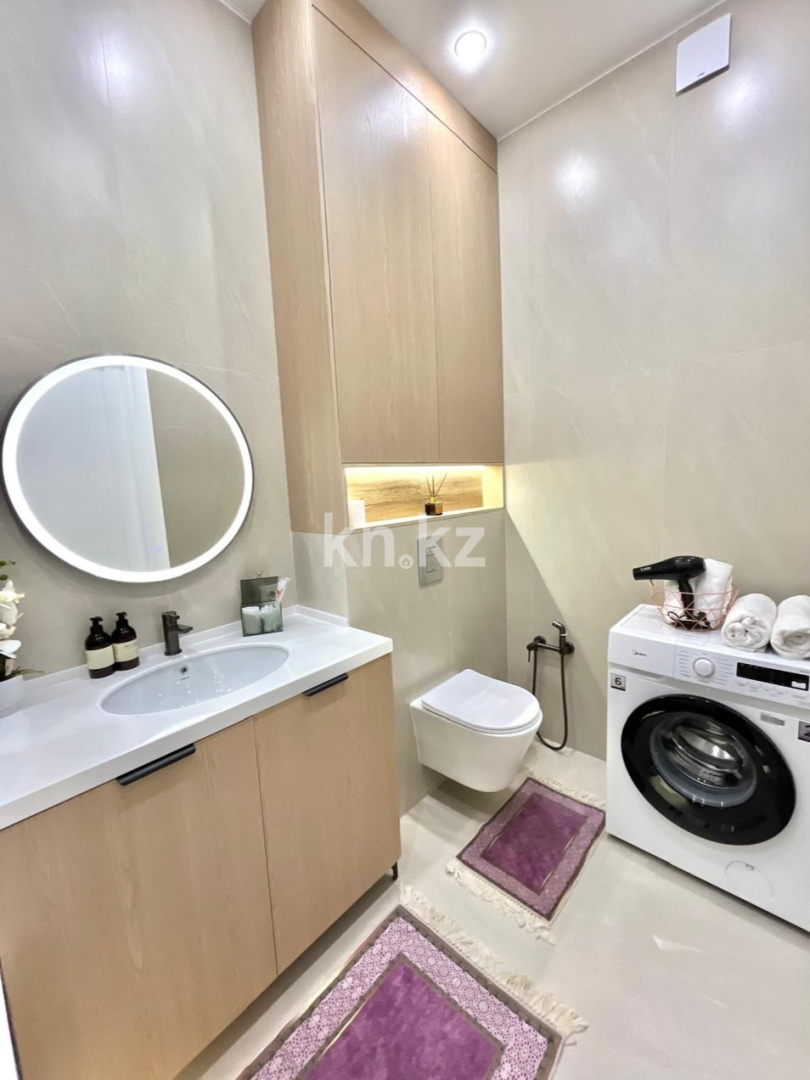 Аренда 2-комнатной квартиры посуточно, 50 м² в Астане - фото 9