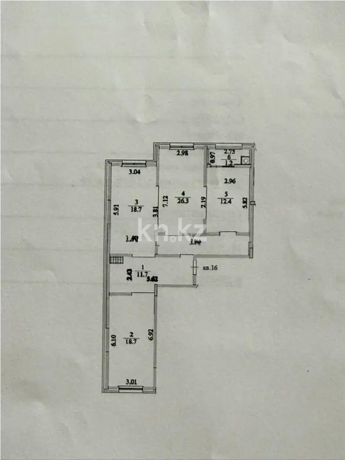 Продажа 3-комнатной квартиры, 90 м² в Алматы - фото 7