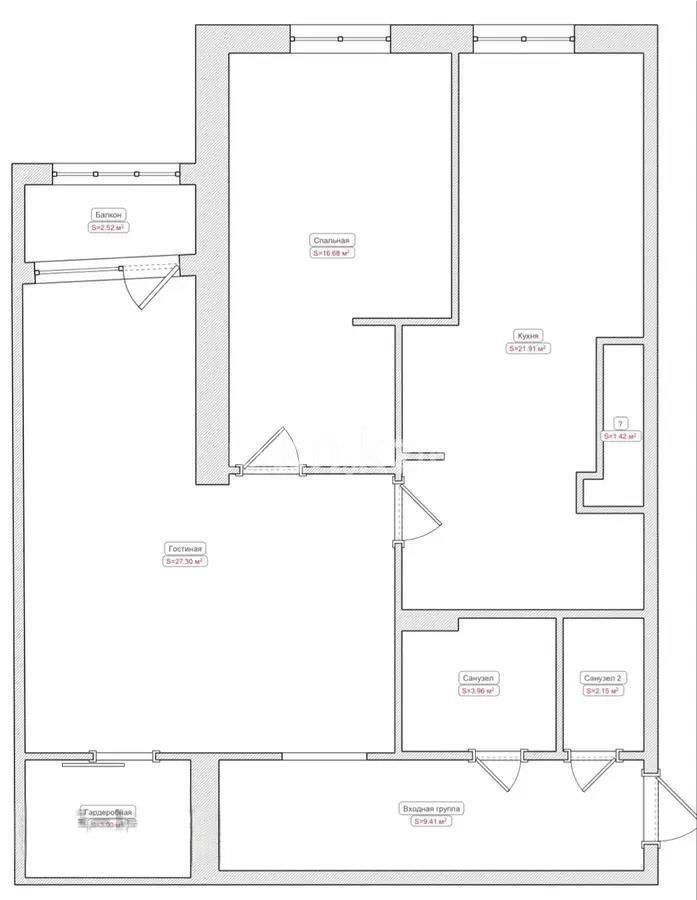 Продажа 3-комнатной квартиры, 90 м², ул. Прокофьева, дом  144 в Алматы