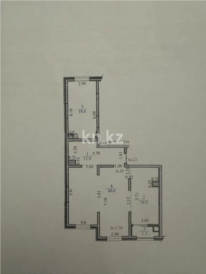 Продажа 3-комнатной квартиры, 90 м² в Алматы