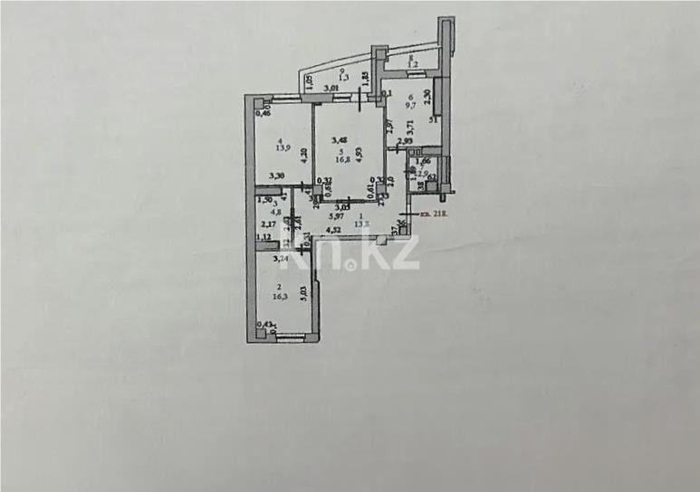 Продажа 3-комнатной квартиры, 81 м² в Астане - фото 5