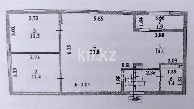 Продажа 3-комнатной квартиры, 78 м² в Астане - фото 5
