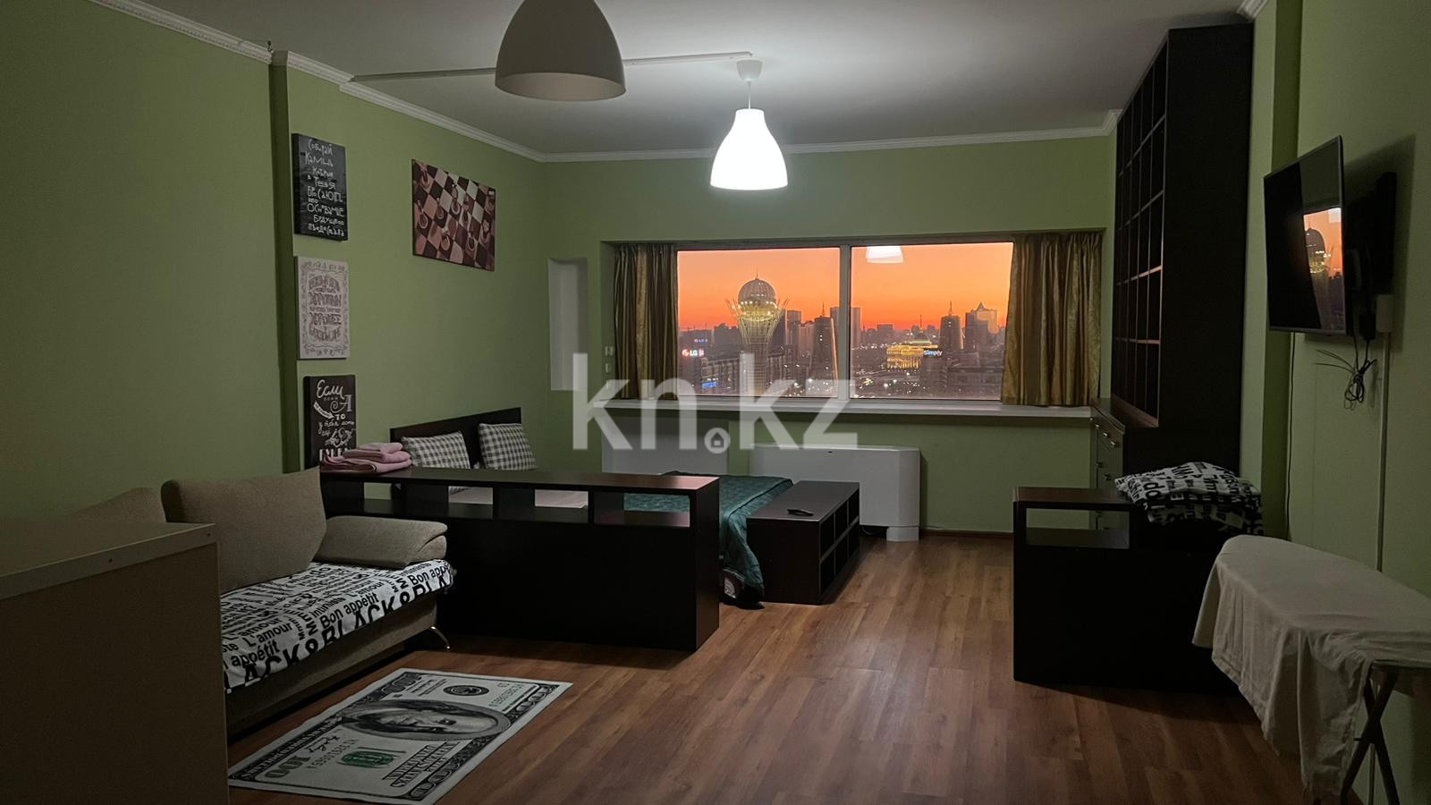 Аренда 1-комнатной квартиры посуточно, 48 м² в Астане - фото 3