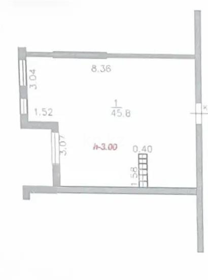 Продажа 2-комнатной квартиры, 45.8 м² в Алматы