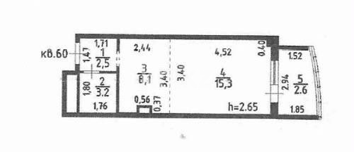 Продажа 1-комнатной квартиры, 32 м² в Астане - фото 13