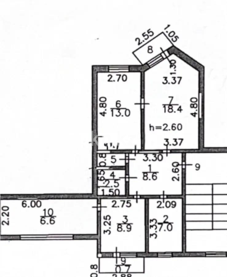 Продажа 3-комнатной квартиры, 67 м² в Караганде - фото 4