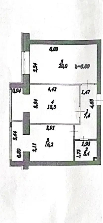 Продажа 2-комнатной квартиры, 65.5 м² в Астане - фото 3