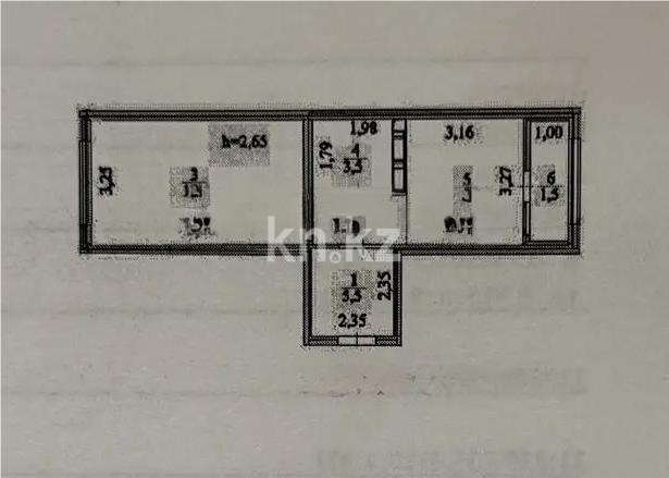 Продажа 1-комнатной квартиры, 42.5 м² в Астане - фото 4
