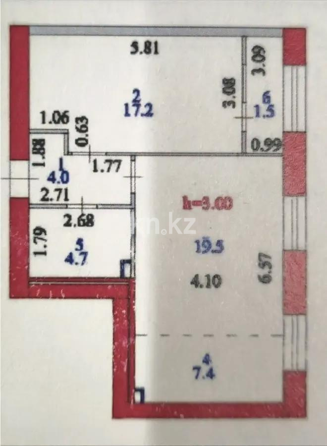 Продажа 2-комнатной квартиры, 55 м² в Астане - фото 5