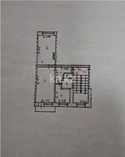 Продажа 2-комнатной квартиры, 47 м² в Караганде - фото 6