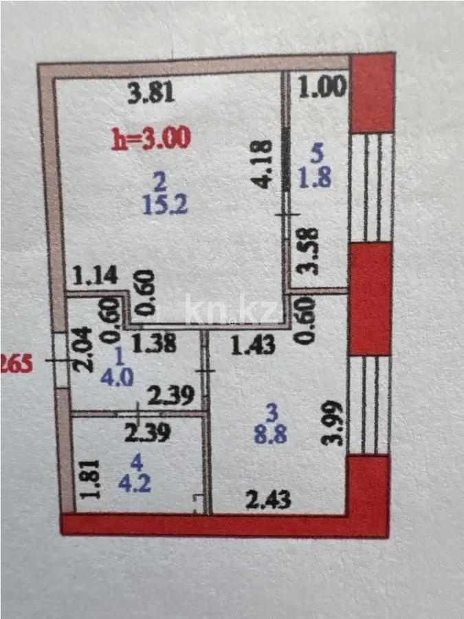 Продажа 1-комнатной квартиры, 36 м², ул. Калдаякова, дом  25 в Астане - фото 4