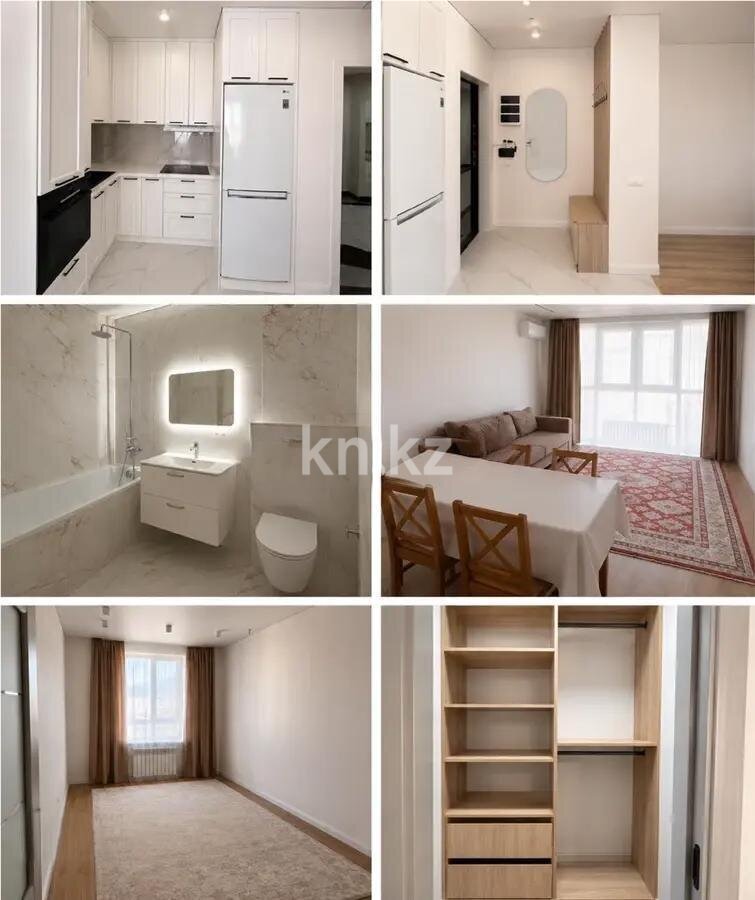 Продажа 2-комнатной квартиры, 57 м² в Алматы